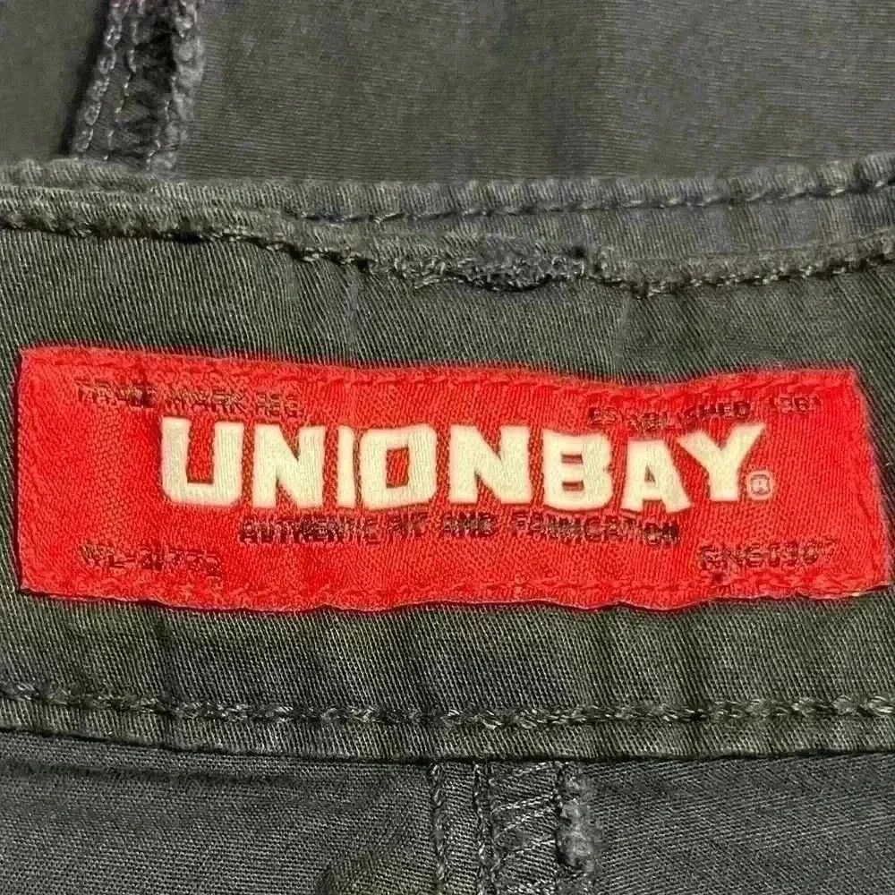 UNIONBAY Men's 30 Navy Cargo Shorts Stretch Utility Outdoorsy Gorpcore NWT - Picture 9 of 11